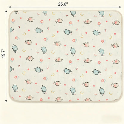 Baby Diaper Changing Pad,Large Waterproof Portable Changing Mat,19.7"x25.6"