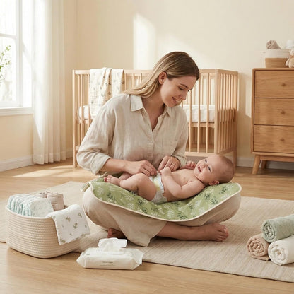 Baby Diaper Changing Pad,Large Waterproof Portable Changing Mat,19.7"x25.6"