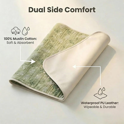 Baby Diaper Changing Pad,Large Waterproof Portable Changing Mat,19.7"x25.6"