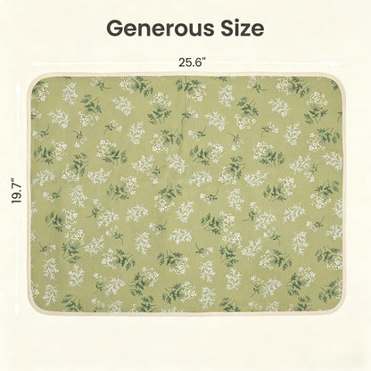 Baby Diaper Changing Pad,Large Waterproof Portable Changing Mat,19.7"x25.6"