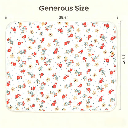 Baby Diaper Changing Pad,Large Waterproof Portable Changing Mat,19.7"x25.6"
