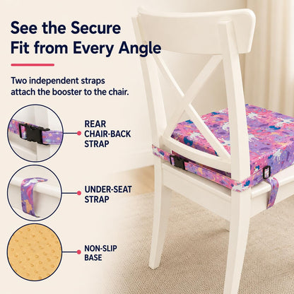 Toddler Booster Seat for Dining Table, Booster Cushion for Kitchen Chair