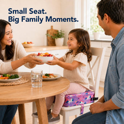 Toddler Booster Seat for Dining Table, Booster Cushion for Kitchen Chair