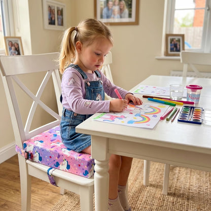 Toddler Booster Seat for Dining Table, Booster Cushion for Kitchen Chair