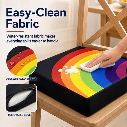 Toddler Booster Seat for Dining Table, Booster Cushion for Kitchen Chair