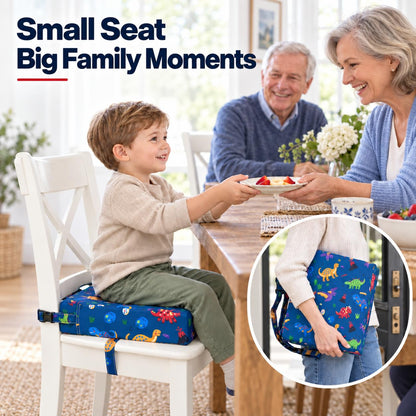 Toddler Booster Seat for Dining Table, Booster Cushion for Kitchen Chair