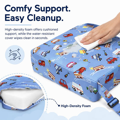 Toddler Booster Seat for Dining Table, Booster Cushion for Kitchen Chair