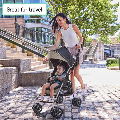 Ingenuity 3D Mini Stroller Rain Cover, Baby Weather Shield for Rain, Wind & Snow, Fits 3D Mini Strollers, Vented Airflow, Clear Visibility, Easy Install & Storage – Clear