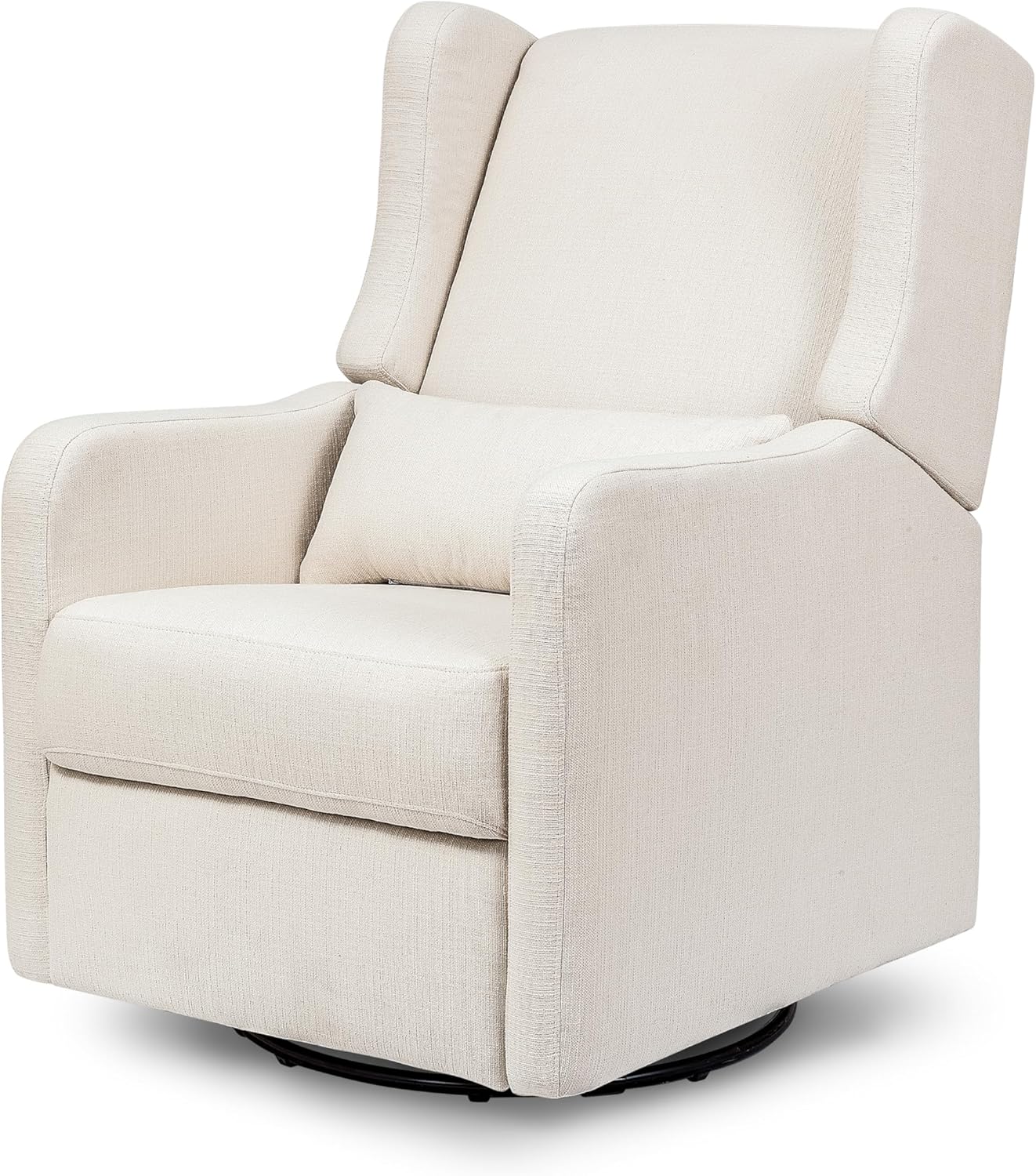 Davinci Carter's Arlo Recliner and Swivel Glider, Water Repellent & Stain Resistant, Greenguard Gold & CertiPUR-US Certified, Performance Forest Green Linen