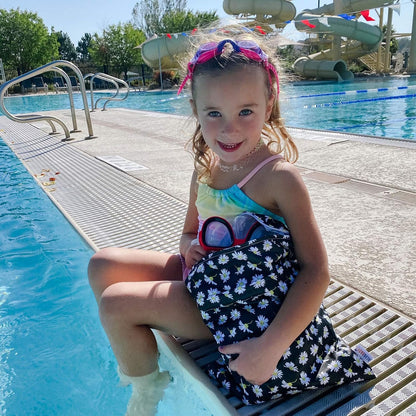 ALVA ALVABABY 3 Cloth Diaper Wet Dry Bags Waterproof Reusable with Two Zippered Pockets Travel Beach Pool Daycare Soiled Baby Items Yoga Gym Bag for Swimsuits or Wet Clothes Small medium Large - Colors A