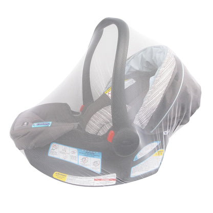 Nuby Eco Baby Stroller Weather Shield and Bug Netting Set - Stroller Rain Cover and Mosquito Net for Babies and Toddlers - Fits Most Strollers and Carriers