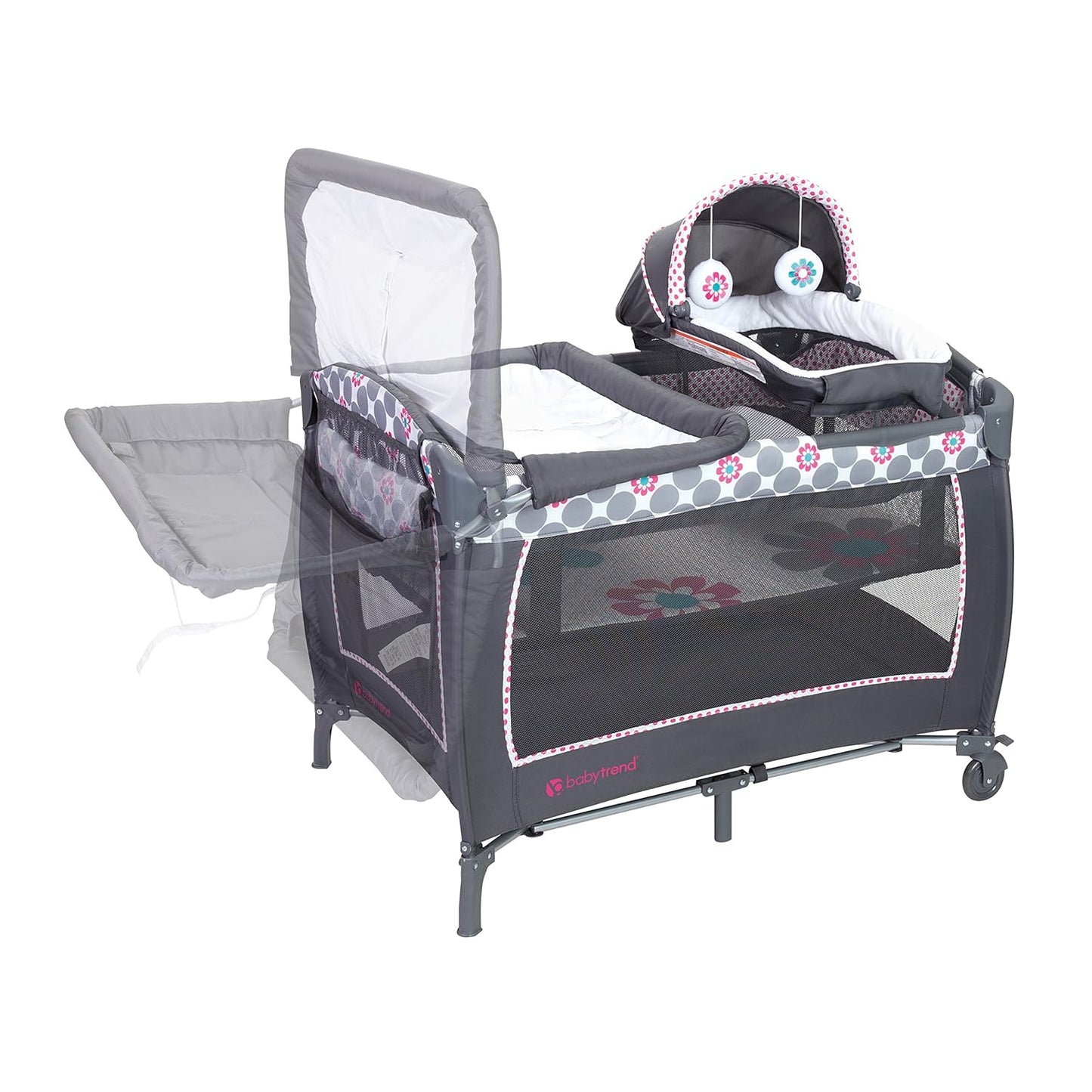 Baby Trend Lil' Snooze Deluxe II Nursery Center, Twinkle Twinkle Little Moon