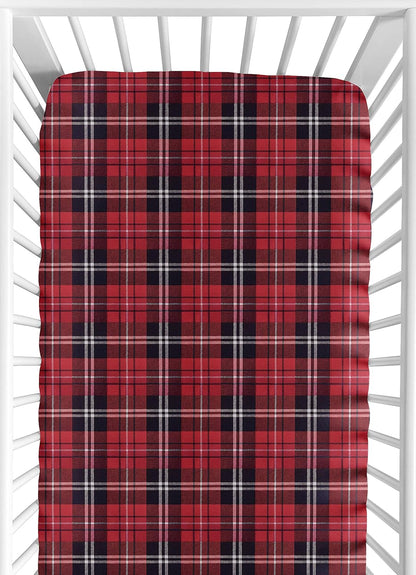 Sweet Jojo Designs 2-Piece Baby Bassinet Sheets Set (Black/White Gingham Checkered Plaid) for Boy/Girl, Infant Newborn Nursery, Oval, Rectangle & Hourglass Mattress (Solid Onyx & Classic Checkerboard)