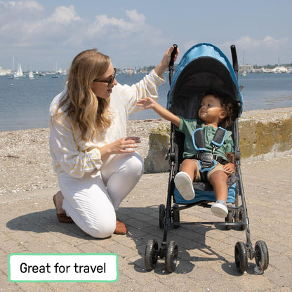 Ingenuity 3D Mini Stroller Rain Cover, Baby Weather Shield for Rain, Wind & Snow, Fits 3D Mini Strollers, Vented Airflow, Clear Visibility, Easy Install & Storage – Clear
