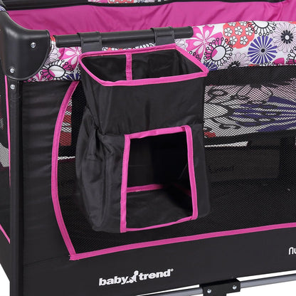 Baby Trend Nursery Center® Playard, Floral Garden