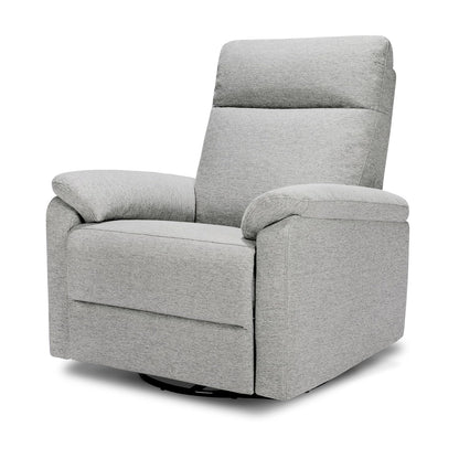 Davinci Suzy Glider Recliner Nursery Chair - Glider Rocking Chair for Nursery and Living Room - GREENGUARD Gold, FSC & Certi-PUR US Certified - 360° Swivel Rocker Recliner Chair (Cozy Cream Boucle)