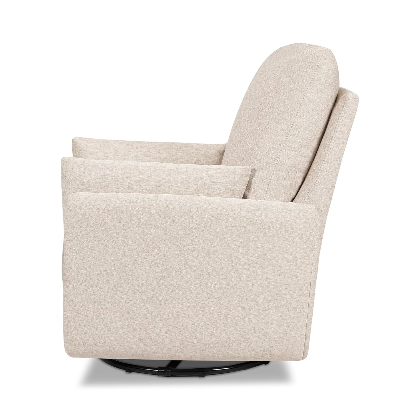 Davinci Juno Swivel Glider in Vanilla, Greenguard Gold & CertiPUR-US Certified
