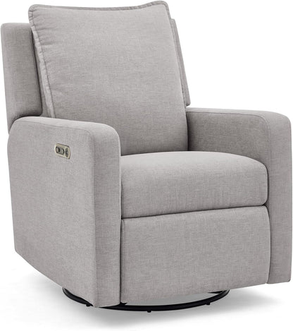 babyGap Harlowe Power Recliner with USB-A and Type-C Ports by Delta Children - Greenguard Gold Certified – Stain-Resistant Performance Fabric is Oeko-TEX Standard 100 Certified, Sand
