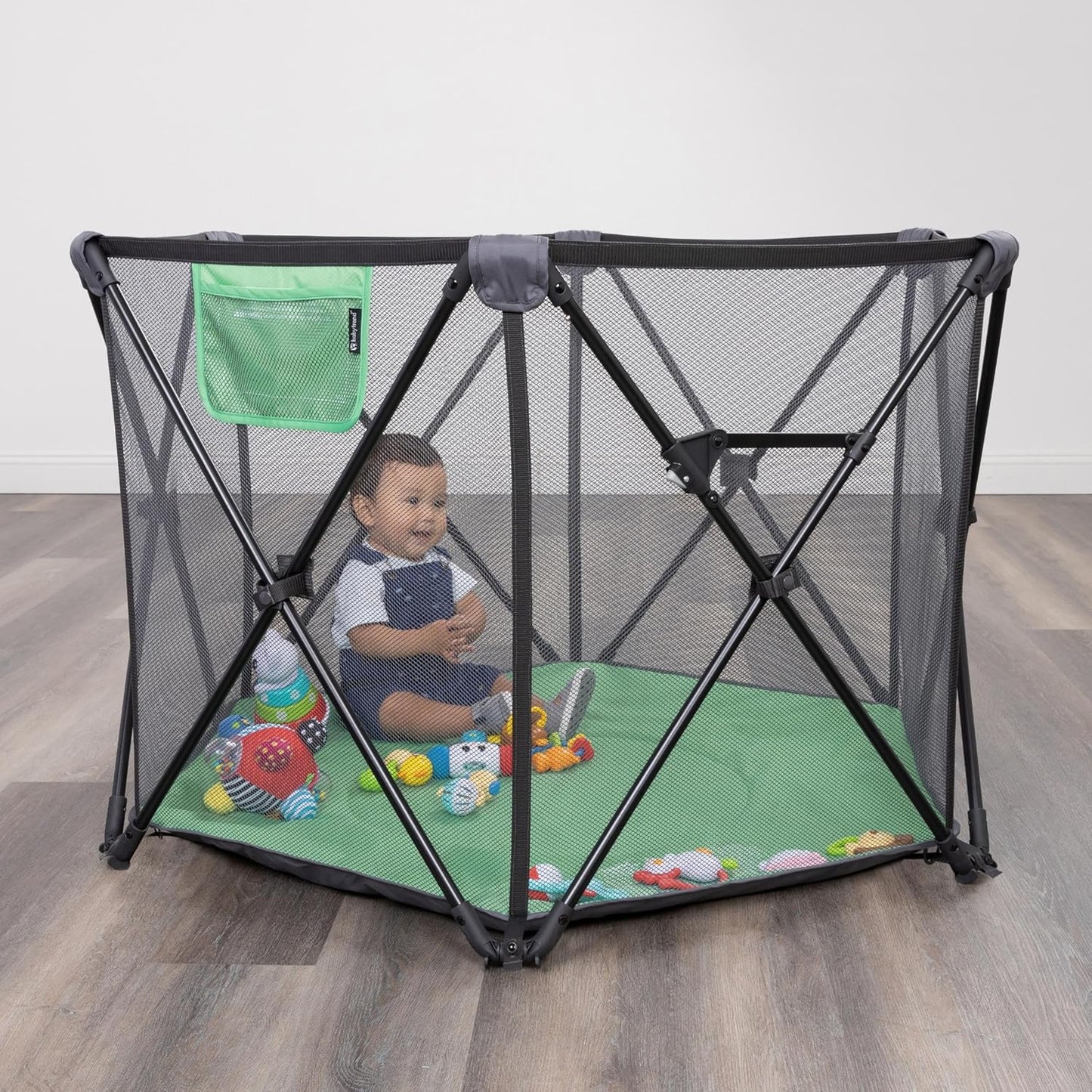Baby Trend Nursery Center® Playard, Floral Garden