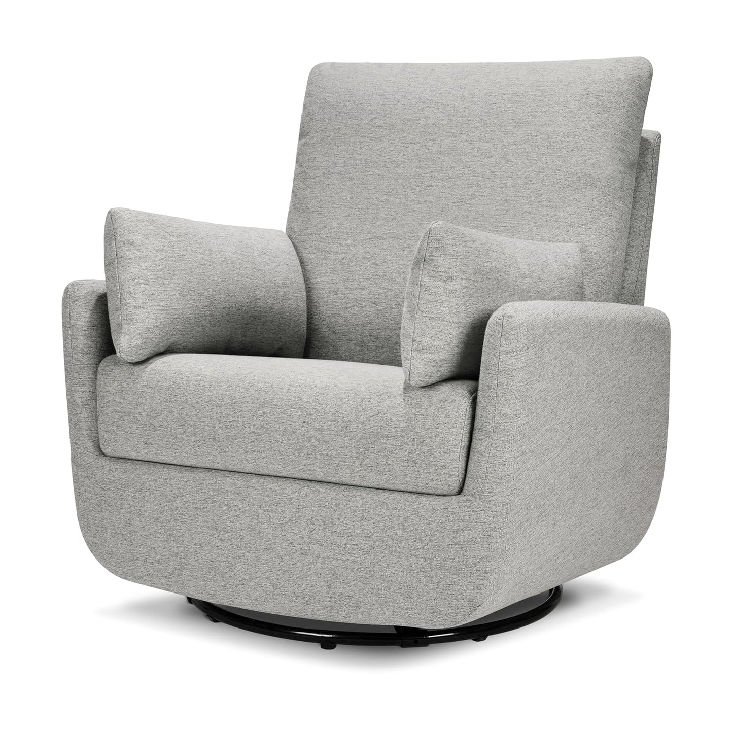 Davinci Juno Swivel Glider in Vanilla, Greenguard Gold & CertiPUR-US Certified