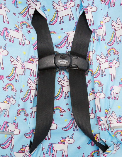 Niko Easy-Wash Children's Car Seat Cover & Liner - Cotton Jersey Gray & White Arrow Pattern - Universal FIT - Crash Tested - Waterproof SEAT Bottom - Easy to Clean - Machine Washable