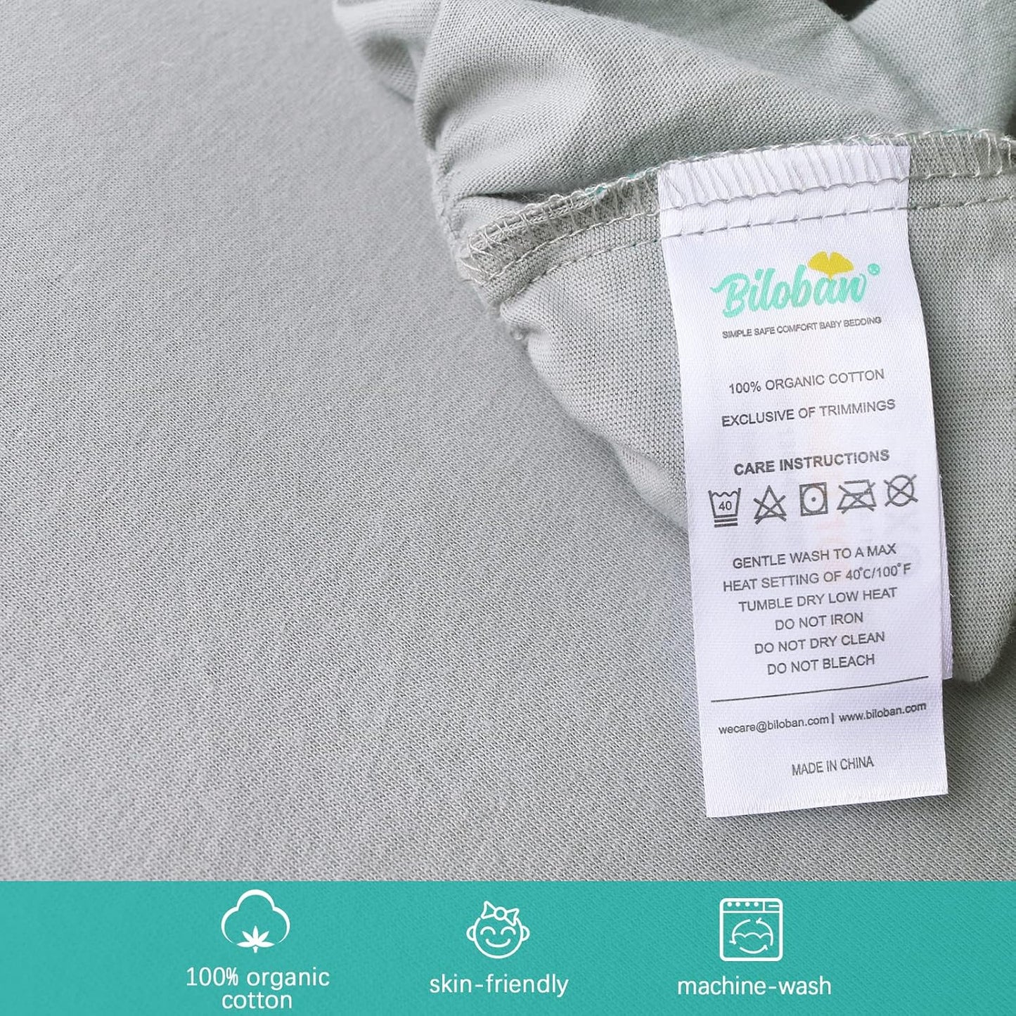 Bassinet Sheets Fit for Simmons Kids By The Bed City Sleeper Bassinet(Twins), Moses Basket and Hospital Bassinet, 100% Cotton, 2 Pack, Gray and White Print - Colors B