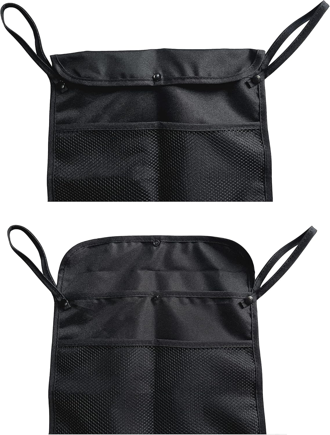 Baby Stroller Organizer,Black,Umbrella stroller organizer,Extra pockets to store snacks/wipes items,Holds water bottles, toddler sweat shirt etc (Black)