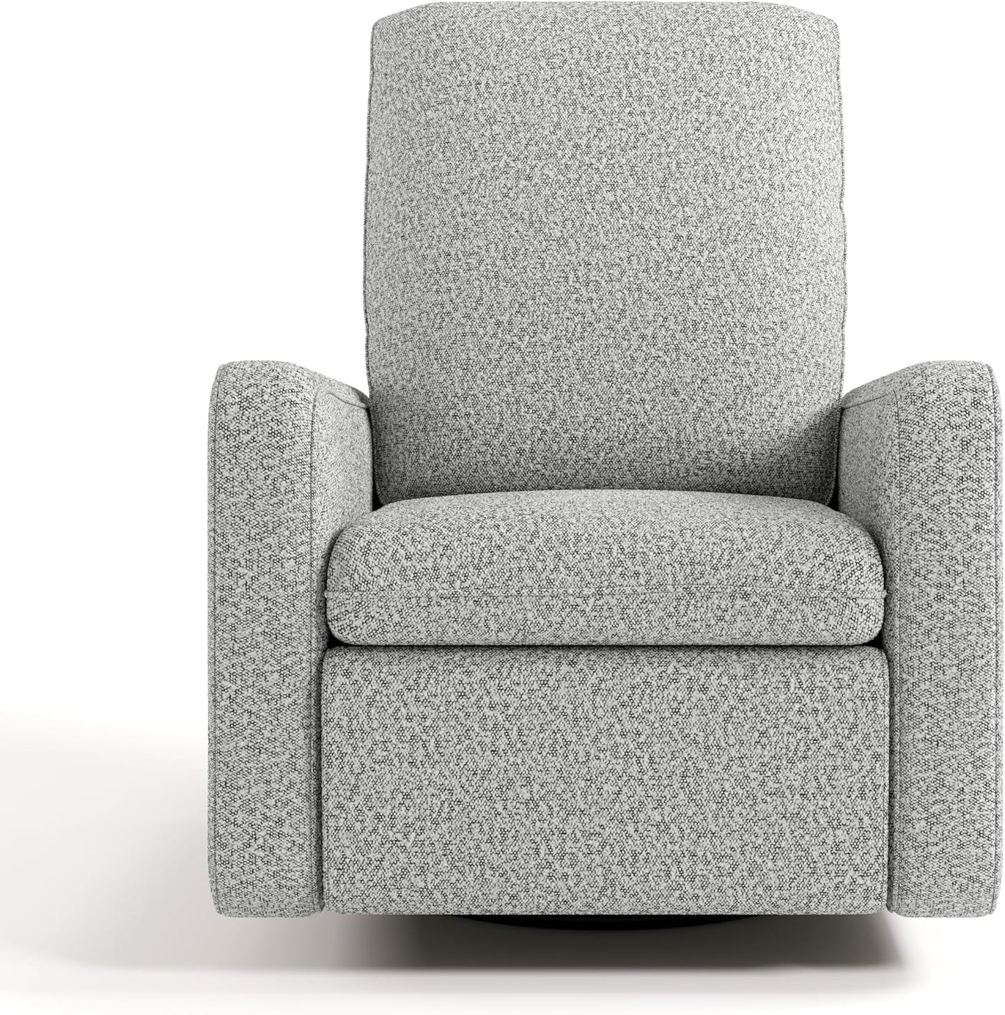 Graco Teddi Power Recliner Swivel Glider, Electronic Power Recline, Oeko-TEX 100 Certified, USB-A & USB-C Charger, Premium Cushioning & Comfort – (Ivory Basketweave)