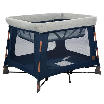 Maxi-Cosi Swift Baby Playard with Mat, Baby Playpen, Play Yard with Bassinet, Portable Playpen for Babies and Toddlers, Classic Oat