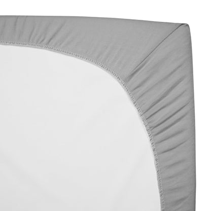 American Baby Company 3 Pack 100% Natural Cotton Fitted Pack and Play Sheets 39" x 27" - Soft & Breathable Pack N Play Sheets for Playard & Mini Crib Mattress, Yellow Star/Yellow/White, for Boy & Girl