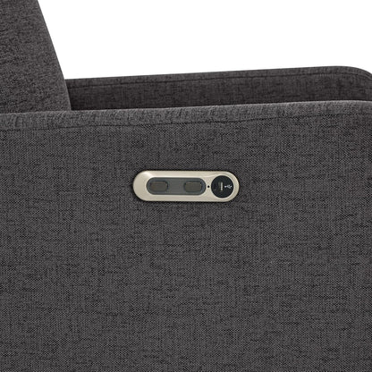 babyGap Harlowe Power Recliner with USB-A and Type-C Ports by Delta Children - Greenguard Gold Certified – Stain-Resistant Performance Fabric is Oeko-TEX Standard 100 Certified, Sand