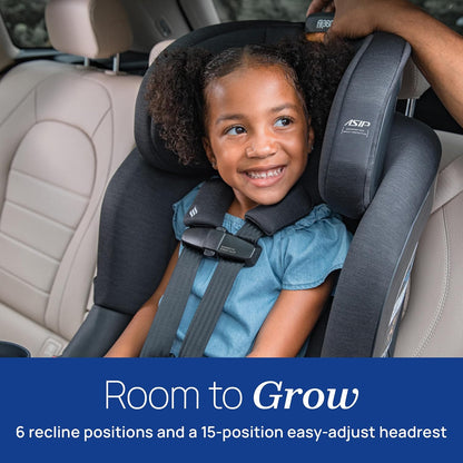 Chicco Fit360 Zip ClearTex Rotating Convertible Car Seat with Fit360 Mirror, 360 Degree Rotation for Rear-Facing and Forward-Facing Usage, Jet/Black