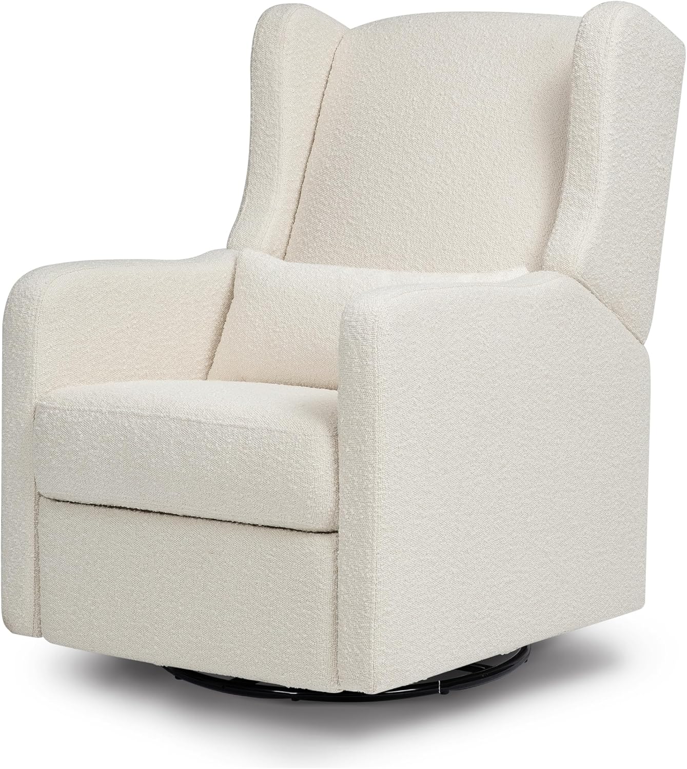 Davinci Carter's Arlo Recliner and Swivel Glider, Water Repellent & Stain Resistant, Greenguard Gold & CertiPUR-US Certified, Performance Forest Green Linen