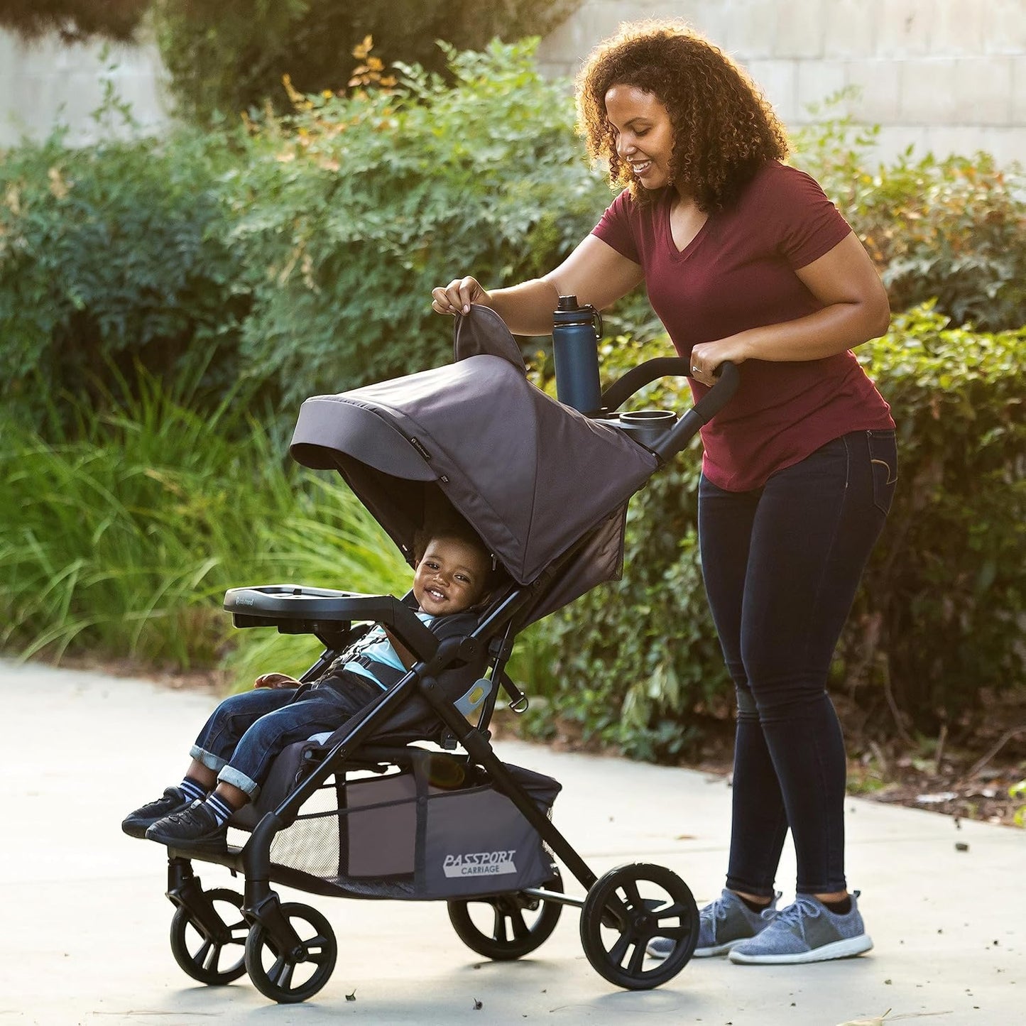 Baby Trend Sonar Cargo 3-Wheel Travel System, Desert Sage