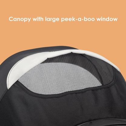 Baby Trend Tango PRO Travel System with Secure-Lift Infant Car Seat, Dash Black