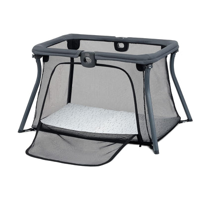 Chicco Alfa Lite Lightweight Travel Playard, Portable Playpen for Babies and Toddlers, Snap-Open/Compact Fold Design, 13 lbs., Baby Travel Essential | Dove/Beige
