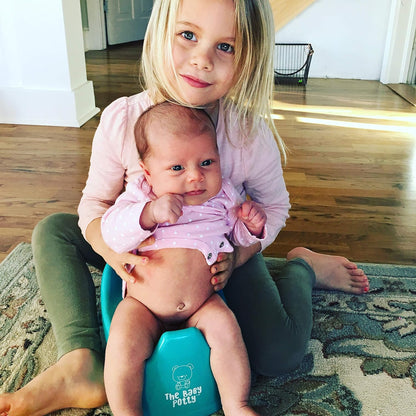 The Baby Potty - Mini Potty | Early Potty Training | Elimination Communication | Portable & Lightweight | Promote Independence | Child Training Toilet (Sage Green)