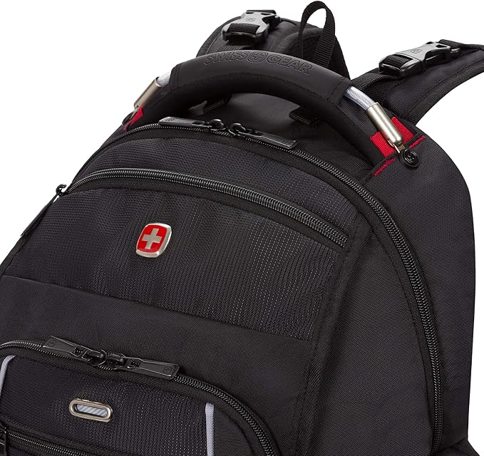 SwissGear Diaper Bag Backpack, Multifunction Travel Backpack, Maternity Baby Changing Bags, Men’s and Women’s - Black