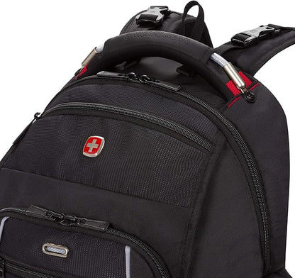 SwissGear Diaper Bag Backpack, Multifunction Travel Backpack, Maternity Baby Changing Bags, Men’s and Women’s - Black