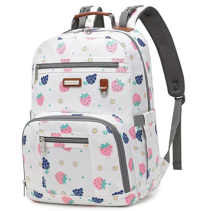 Diaper Bag Backpack, Large Baby Nappy Bags with Portable Changing Pad for Boys and GirlsMultifunction Travel Baby Bag for Moms Dads, Shower Gifts Waterproof and Stylish
