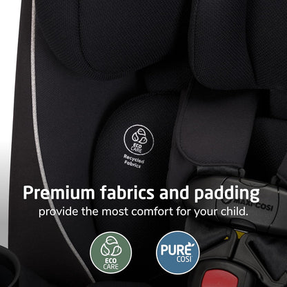 Maxi-Cosi Pria Max 3-in-1 Convertible Car Seat, Infant to Toddler Car Seat, ClipQuick Magnetic Chest Clip, Quick-Install Latch, Machine-Washable Cover, 5-100 lbs, Oyster Shell