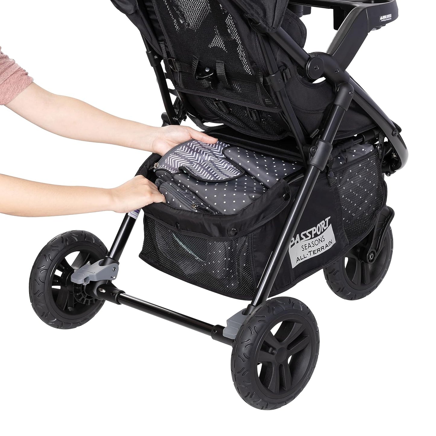 Baby Trend Sonar Cargo 3-Wheel Travel System, Desert Sage