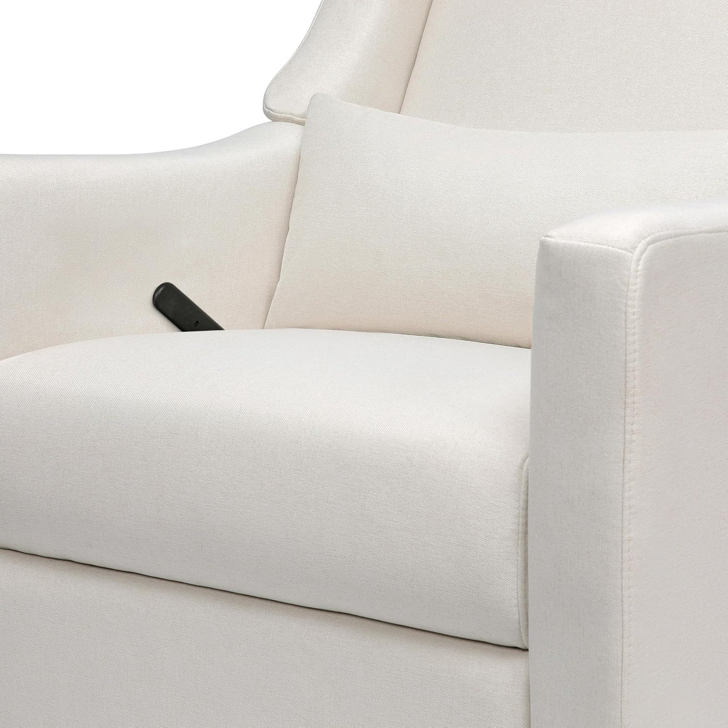 Kiwi Glider Recliner w/Electronic Control and USB | in Almond Teddy Loop w/Light Wood Base, Greenguard Gold Certified