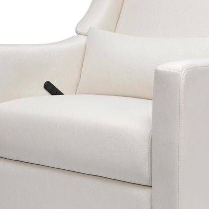 Kiwi Glider Recliner w/Electronic Control and USB | in Almond Teddy Loop w/Light Wood Base, Greenguard Gold Certified