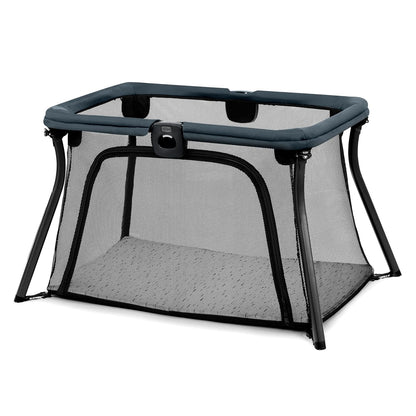 Chicco Alfa Lite Lightweight Travel Playard, Portable Playpen for Babies and Toddlers, Snap-Open/Compact Fold Design, 13 lbs., Baby Travel Essential | Dove/Beige