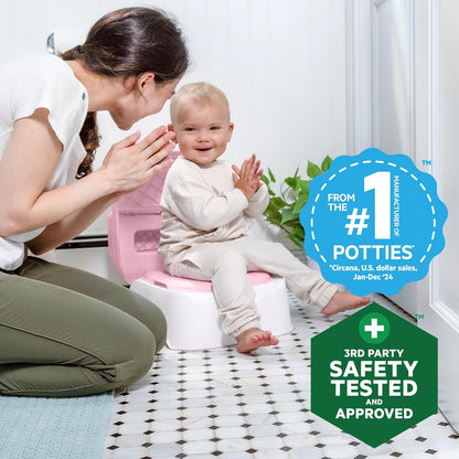Ingenuity Prepare to Potty 3-in-1 System - Potty Training Toilet, Topper, Step Stool, Easy Setup, for Toddlers Ages 18 Months+