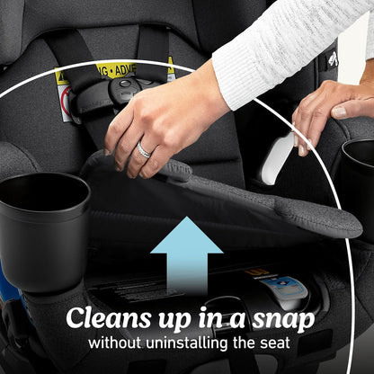 Graco® 4Ever DLX 4 in 1 Car Seat | Infant to Toddler Car Seat, Maven, Adaptable for 10 Years of Use, Size: 20x21.5x24 Inch