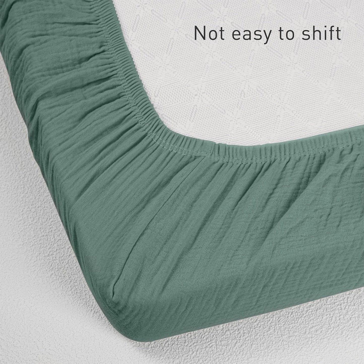 Muslin Bassinet Fitted Sheets 2 Pack, Soft Breathable Cotton Baby Bassinet Mattress Sheet Set, 360° Elastic Snug Fit, Universal for Oval, Rectangle & Hourglass Cradle, Unisex Baby Bedding (Cute Cars)