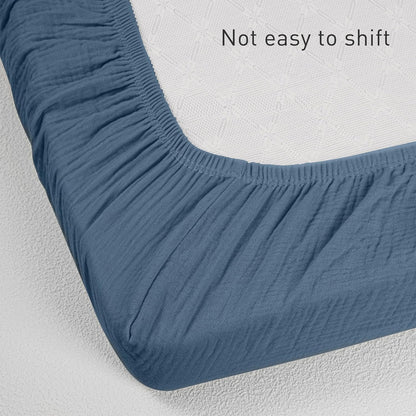 Muslin Bassinet Fitted Sheets 2 Pack, Soft Breathable Cotton Baby Bassinet Mattress Sheet Set, 360° Elastic Snug Fit, Universal for Oval, Rectangle & Hourglass Cradle, Unisex Baby Bedding (Cute Cars)