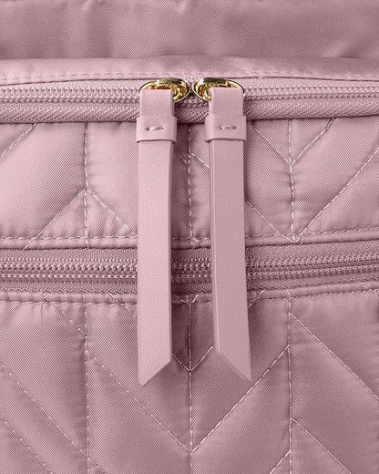 Skip Hop Diaper Bag Backpack: Forma, Multi-Function Baby Travel Bag with Changing Pad & Stroller Attachment, Mauve Mist